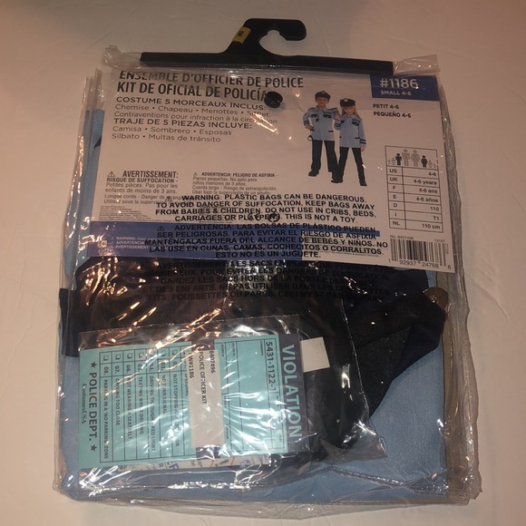 Child Police Officer Costume Kit - Picture 5 of 7
